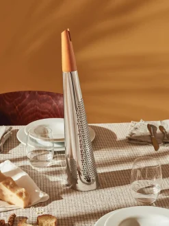 Discount ALESSI Râpe de cuisine avec poignée en bois Todo