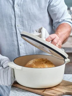 Best KitchenAid Rôtissoire ovale avec revêtement antiadhésif Doelle Blanc cassé