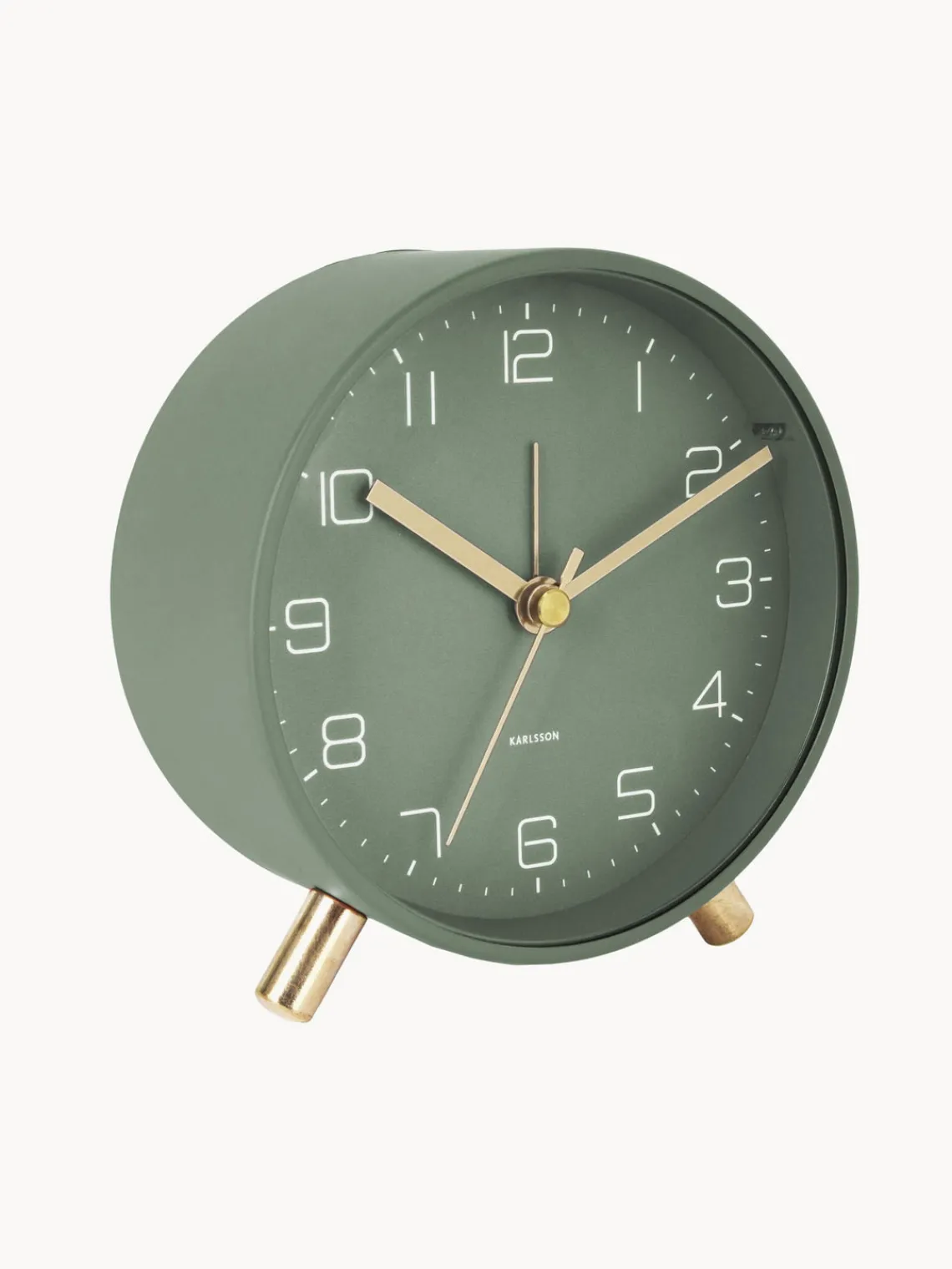 New Karlsson Réveil Lofty Vert foncé, doré