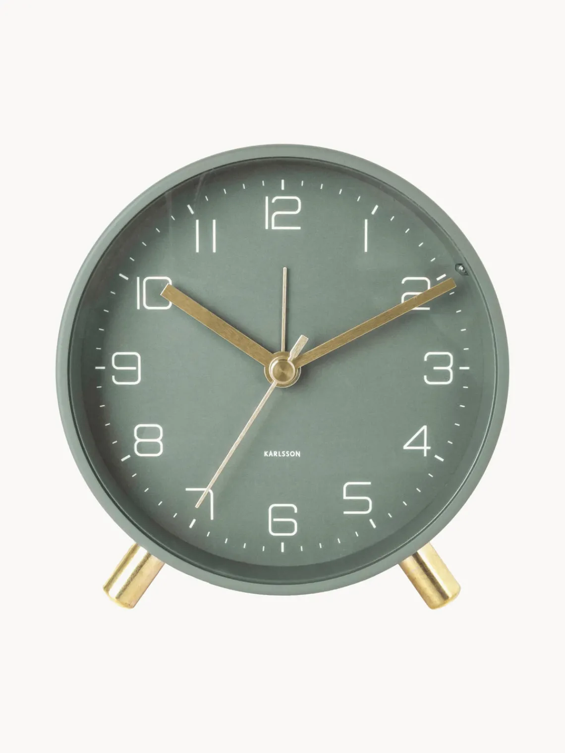 New Karlsson Réveil Lofty Vert foncé, doré