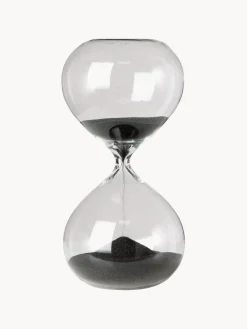 Sale Pols Potten Sablier en verre Ball, 30 minutes Noir