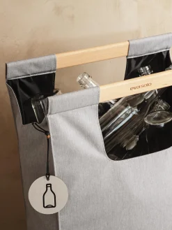 Best Eva Solo Sac de tri sélectif Trent, 28 L Gris, bois de hêtre