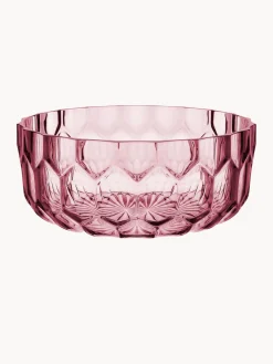 Best Kartell Saladier en plastique XL Jellie Family Rose, transparent