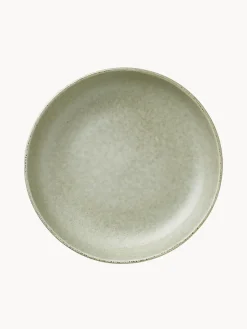 Clearance Broste Copenhagen Saladiers artisanaux Nordic Marsh, 4 pièces Vert sauge, chiné