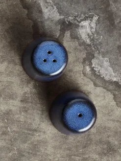 Sale Aida Salière et poivrière artisanales Raw, 2 élém.