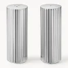Sale GEORG JENSEN Salière et poivrière de acier inoxydable Bernadotte , 2 élém.