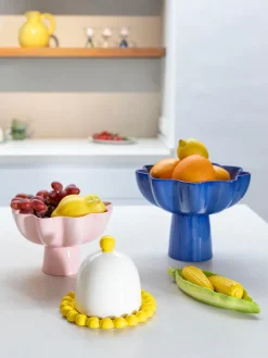 New &k Amsterdam Salière et poivrière en dolomite Corn, 3 pièces