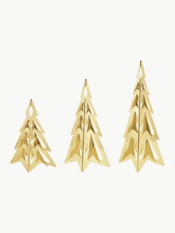Fashion GEORG JENSEN Sapin décoratif avec or 18 carats CC, haut. 13 cm