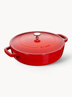 Sale Staub Sauteuse en fonte Chistera Rouge