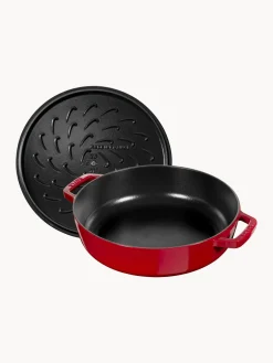Sale Staub Sauteuse en fonte Chistera Rouge