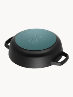 Outlet Staub Sauteuse en fonte Chistera Noir, mat
