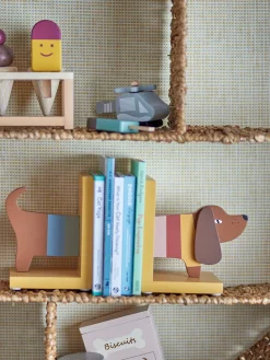 Online Bloomingville Mini Serre-livres en bois Charlie, 2 élém.