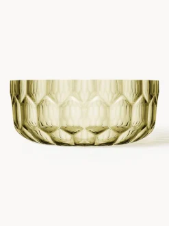 New Kartell Service à salade avec surface texturée Jellies Vert olive