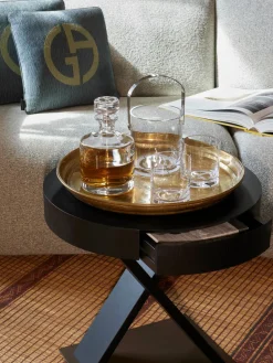 Fashion Armani Casa Service à whisky en cristal Corelli, 3 élém.
