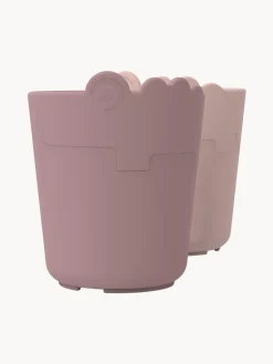 Best Done by Deer Service de mugs Kiddish, 2 élém. Tons roses