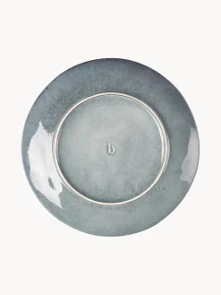 Sale Broste Copenhagen Service de table artisanal Nordic Sea, 4 personnes (12 élém.) Gris-bleu, chiné
