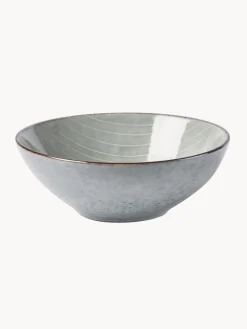 Sale Broste Copenhagen Service de table artisanal Nordic Sea, 4 personnes (12 élém.) Gris-bleu, chiné