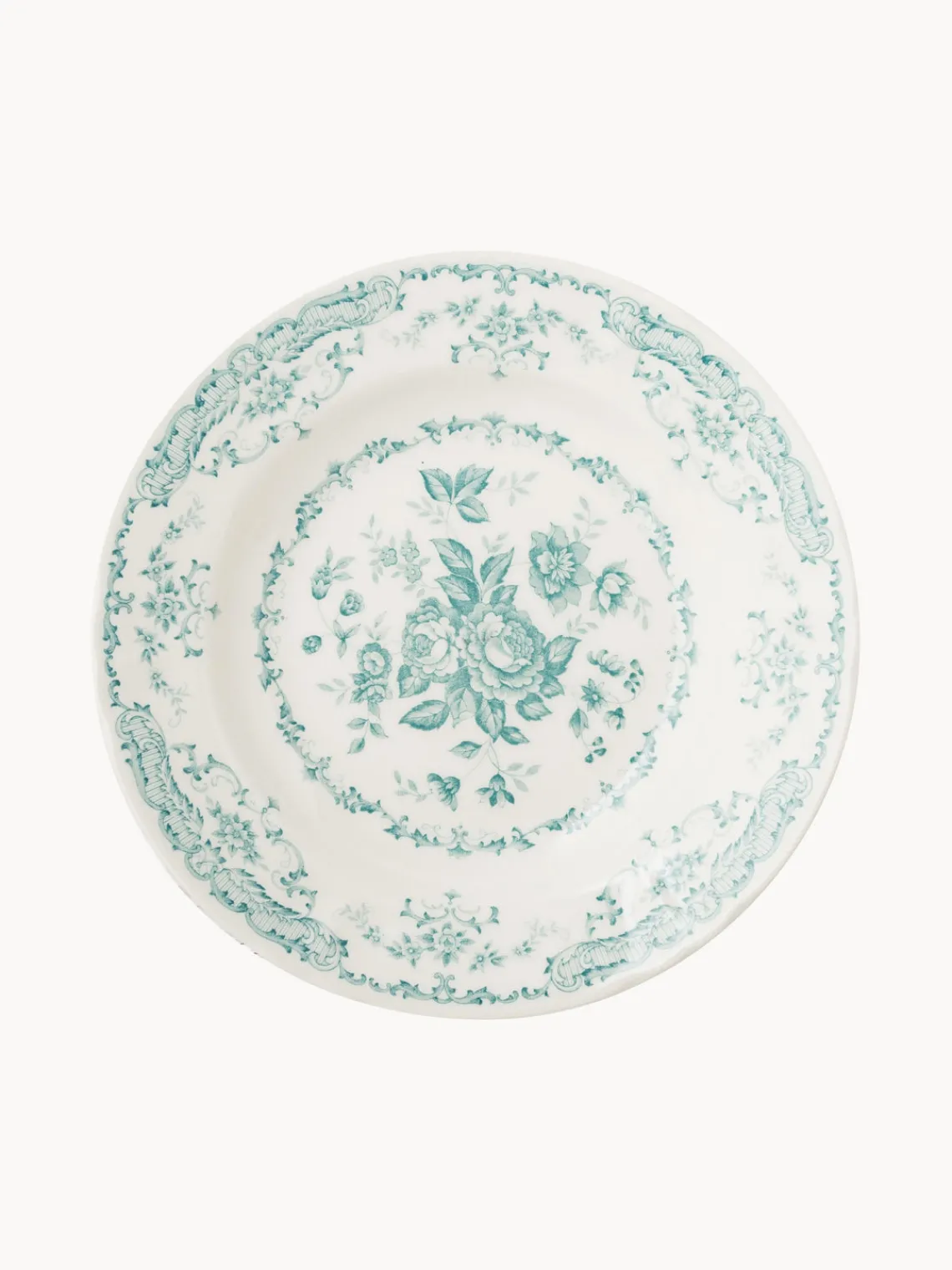 Hot Bitossi Home Service de table en céramique Rose, pour 6 personnes (18 élém.) Blanc, turquoise