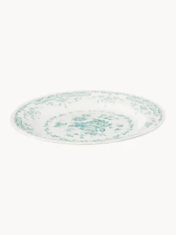 Hot Bitossi Home Service de table en céramique Rose, pour 6 personnes (18 élém.) Blanc, turquoise