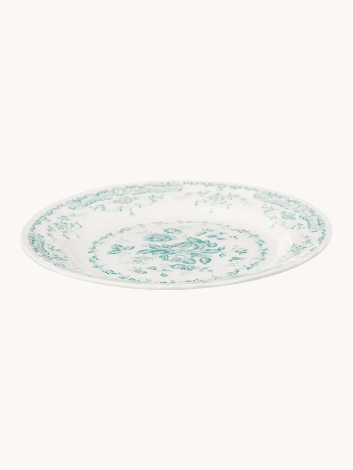 Hot Bitossi Home Service de table en céramique Rose, pour 6 personnes (18 élém.) Blanc, turquoise