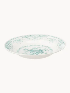 Hot Bitossi Home Service de table en céramique Rose, pour 6 personnes (18 élém.) Blanc, turquoise