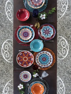 Clearance Villa D'Este Home Tivoli Service de table en porcelaine Shiraz, 6 personnes (18 élém.)