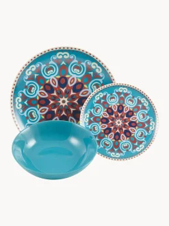 Clearance Villa D'Este Home Tivoli Service de table en porcelaine Shiraz, 6 personnes (18 élém.)