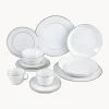 Clearance Meissen Service de table en porcelaine Vitruv, 2 personnes (14 élém.)