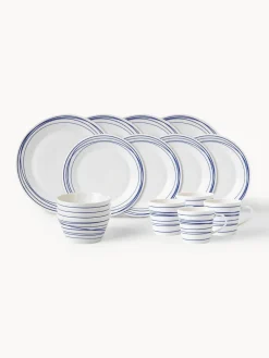 Discount ROYAL DOULTON Service de table en porcelaine Pacific Blue, 4 personnes (16 élém.) Ligné