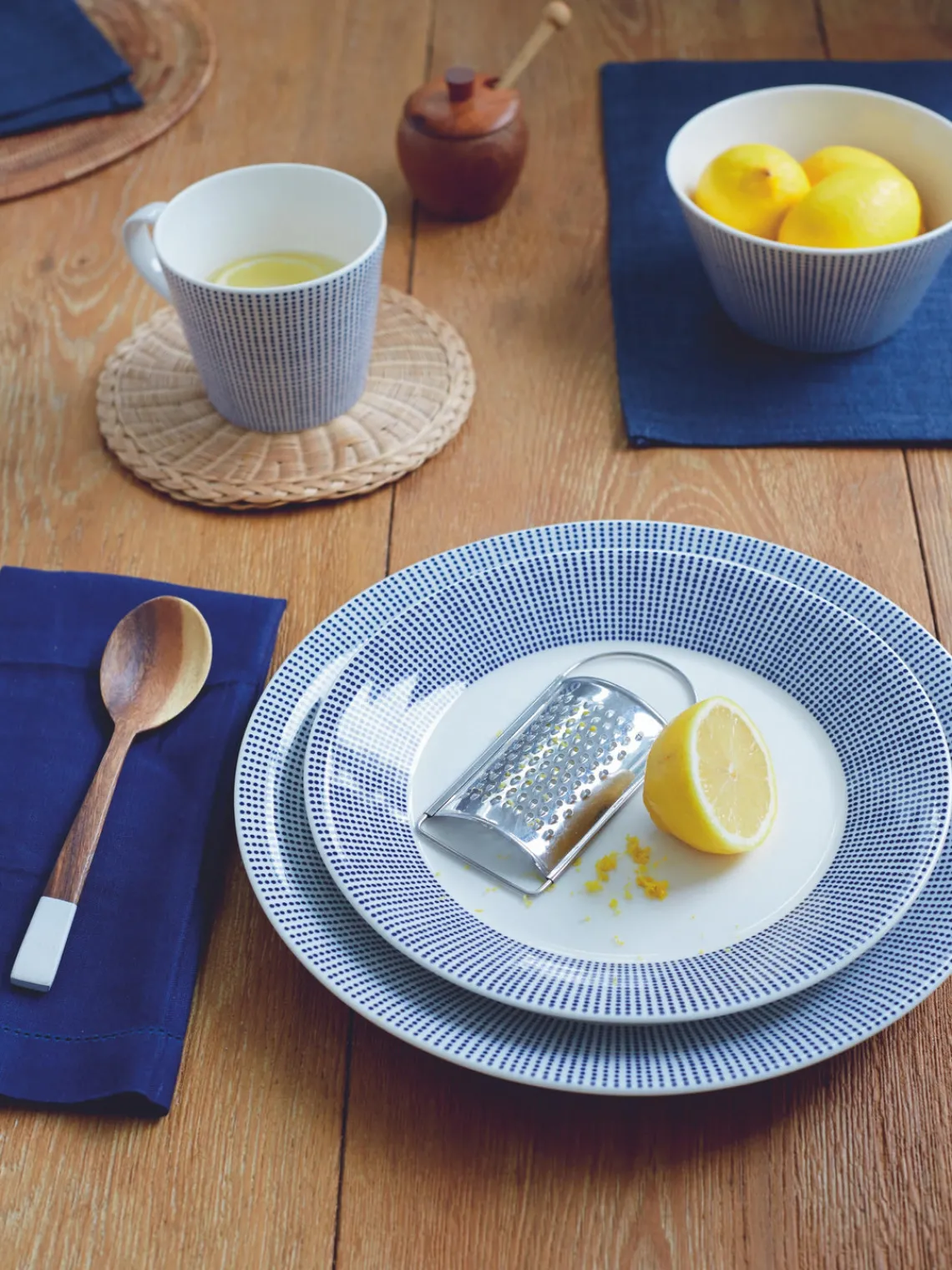 Discount ROYAL DOULTON Service de table en porcelaine Pacific Blue, 4 personnes (16 élém.)