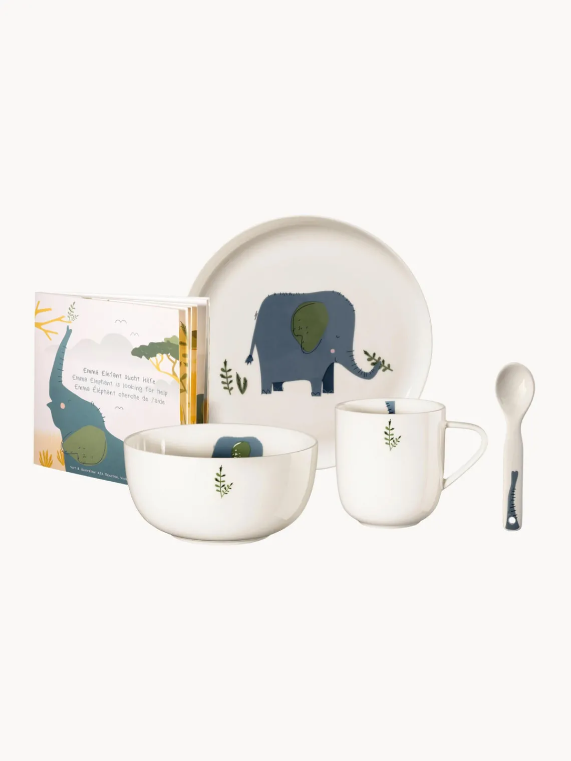 Sale ASA Selection Service de table enfant Emma Elefant, 5 élém.