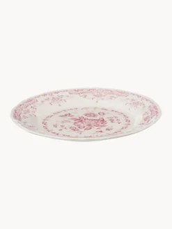 Online Bitossi Home Service de table motif fleuri Rosa, 6 personnes (18 élém.) Blanc, rose pâle