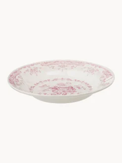 Online Bitossi Home Service de table motif fleuri Rosa, 6 personnes (18 élém.) Blanc, rose pâle