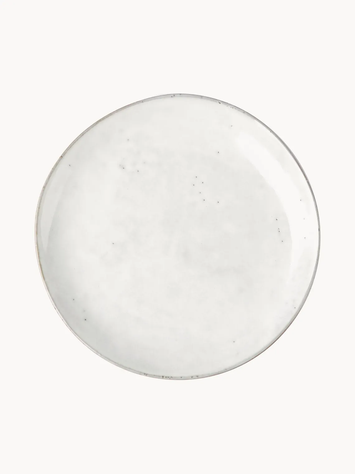 Outlet Broste Copenhagen Service petit déjeuner artisanal Nordic Sand, 4 personnes (12 élém.) Gris clair, chiné