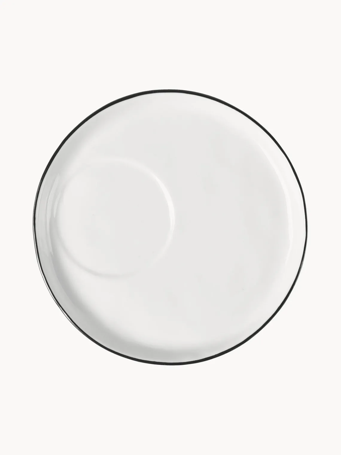 Fashion Broste Copenhagen Service petit déjeuner artisanal en porcelaine Salt, 4 personnes (16 élém.)