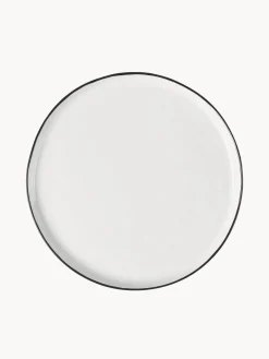Fashion Broste Copenhagen Service petit déjeuner artisanal en porcelaine Salt, 4 personnes (16 élém.)