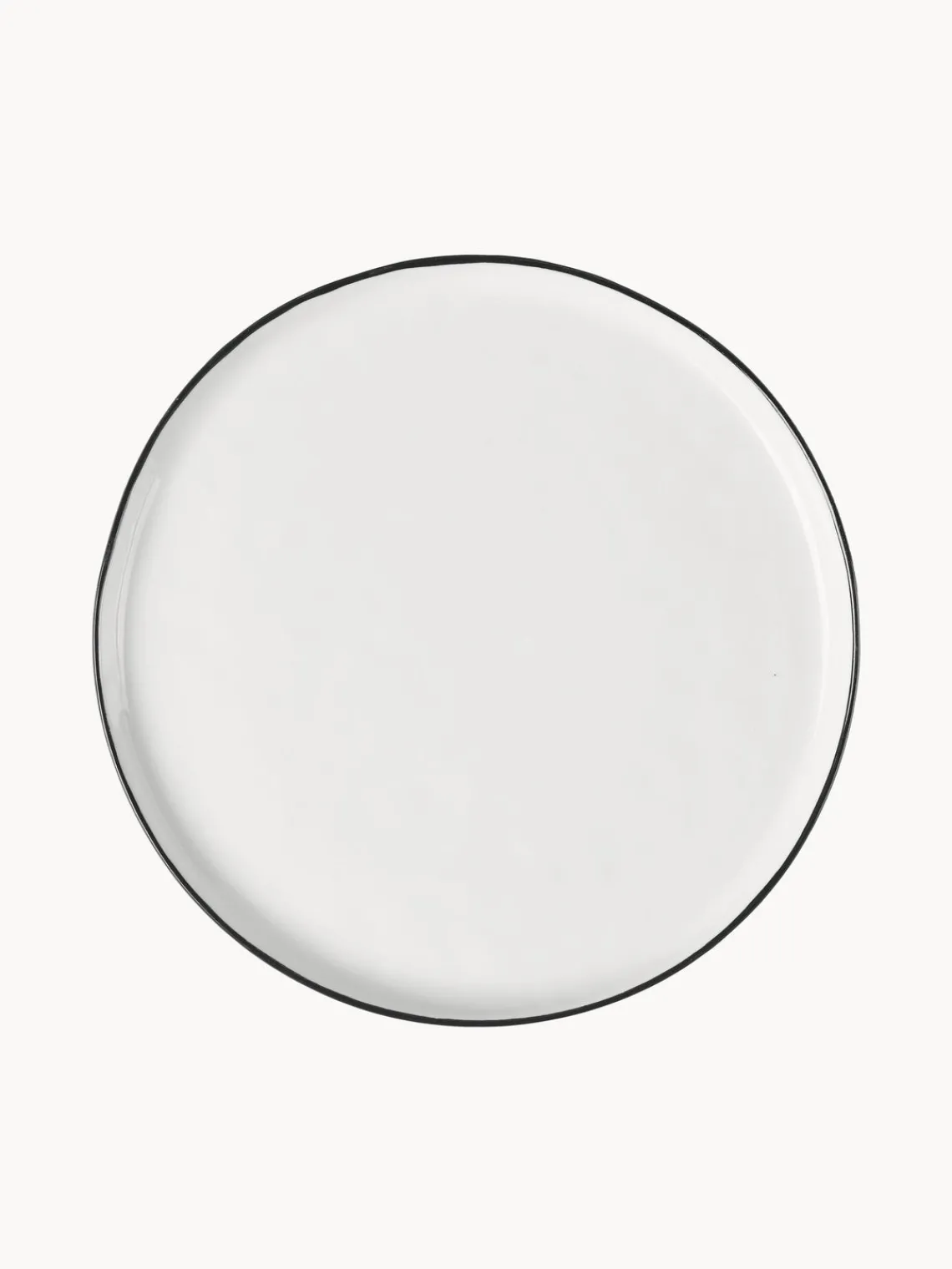 Fashion Broste Copenhagen Service petit déjeuner artisanal en porcelaine Salt, 4 personnes (16 élém.)