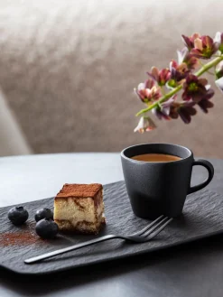 Clearance Villeroy & Boch Service petit déjeuner en porcelaine Manufacture Rock, 2 personnes (6 élém.)