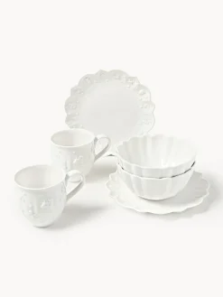 Fashion Villeroy & Boch Service petit déjeuner en porcelaine Toy's Delight, 2 personnes (6 élém.)