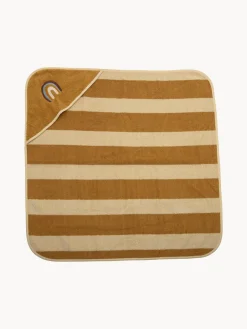 Outlet Bloomingville Mini Serviette bébé en coton Agnes Brun clair, beige