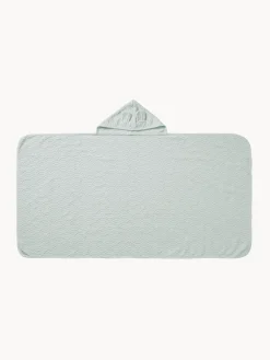 New Cam Cam Copenhagen Serviette bébé en coton bio Rabbit Vert sauge