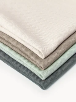 Clearance The Organic Company Serviettes de table Dinner, 4 pièces Anthracite