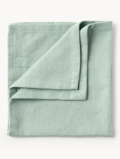Hot The Organic Company Serviettes de table Dinner, 4 pièces Vert sauge