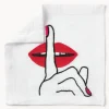 Sale Jonathan Adler Serviettes de table Lips, 4 élém.
