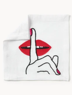 Sale Jonathan Adler Serviettes de table Lips, 4 élém.