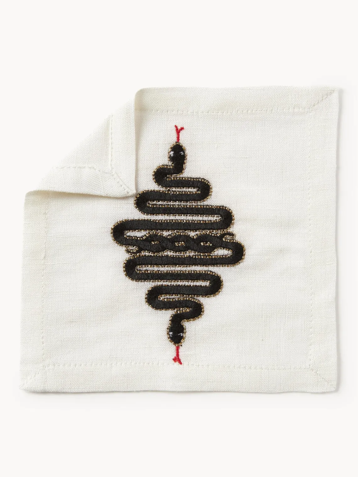 Hot Jonathan Adler Serviettes de table Snake, 4 pièces