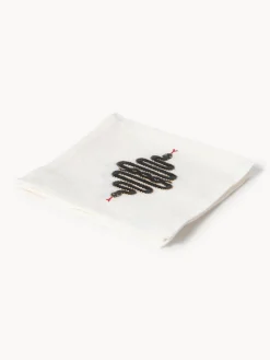 Hot Jonathan Adler Serviettes de table Snake, 4 pièces