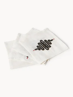 Hot Jonathan Adler Serviettes de table Snake, 4 pièces