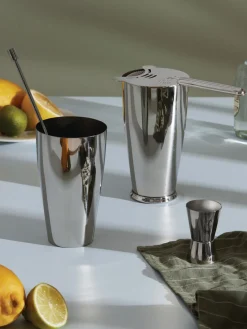 Hot ALESSI Set à cocktail en acier inoxydable Lunar Eclipse, 5 élém.