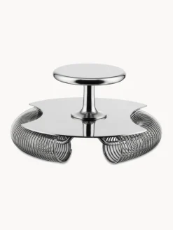 Sale ALESSI Set à cocktail en acier inoxydable Parisienne, 3 élém.